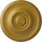 Ekena Millwork Raynor Ceiling Medallion (Fits Canopies up to 6"), Hand-Painted Pharaohs Gold, 20 5/8"OD x 1 3/8"P CM20BEPGS - alternate 1